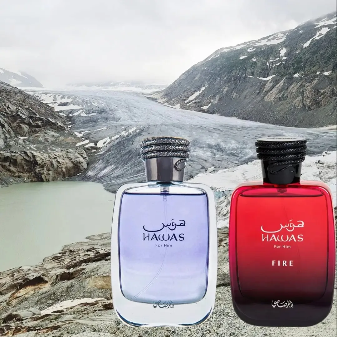Luxurious, Arabian Scents. (PACK OF 100ml) RASASI Hawas Ice EDP 100ML (3.4 OZ) | Long Lasting, Exquisite