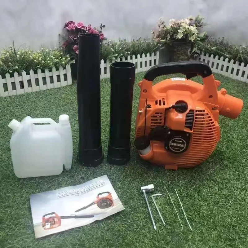 Snow Blower Petrol EB260 Gasoline Air Blower 25.4cc Portable Car Leaf Blower High Vacuum Fan Leaf Vacuum Power Garden Tool