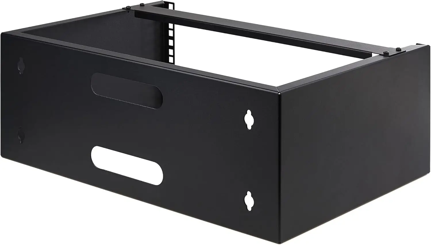 

4U Wall Mount Network Rack - 14 Inch Deep (Low Profile) - 19" Patch Panel Bracket for Shallow Server and IT Equipment