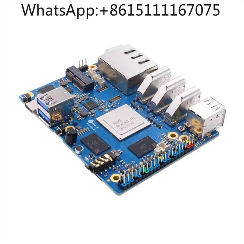 Orange Pi 5 Plus Single Board Computer 32GB RAM RK3588 with M.2 SSD PCIe Module External WiFi & Bluetooth Development Board