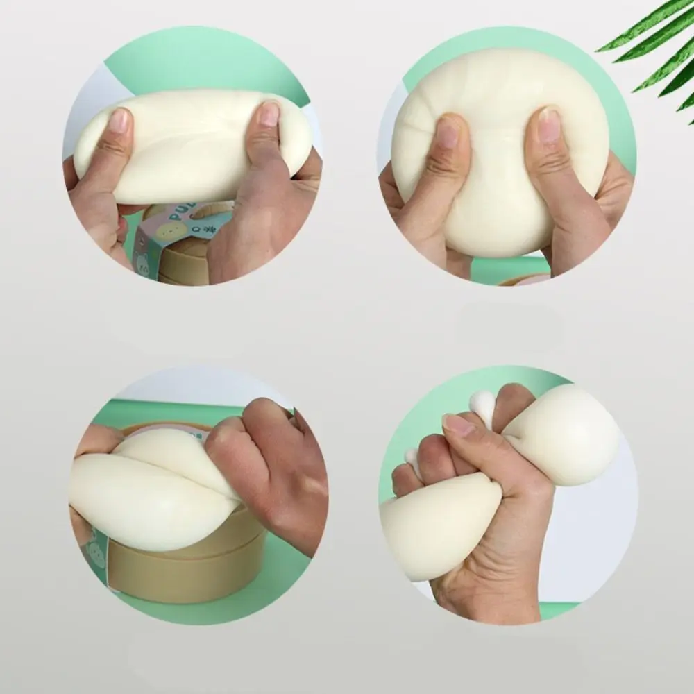 ใหม่ของขวัญสร้างสรรค์ Dough Ball จีนนึ่งบีบของเล่นน่ารัก Decompressing ของเล่นอาหาร Steamer Creative Squeeze ของเล่น