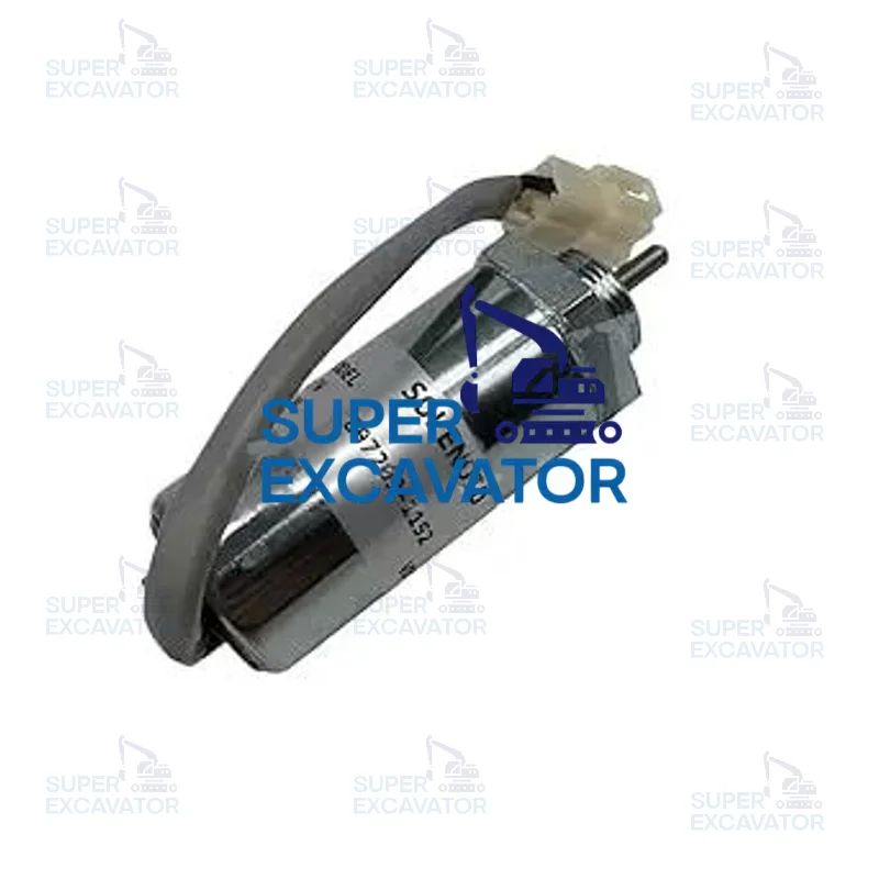 24 فولت 897209 -1152 أجزاء حفارة Shutoff Flameout SK75-8/EX55/CX55 ( 897209 -1152) #2