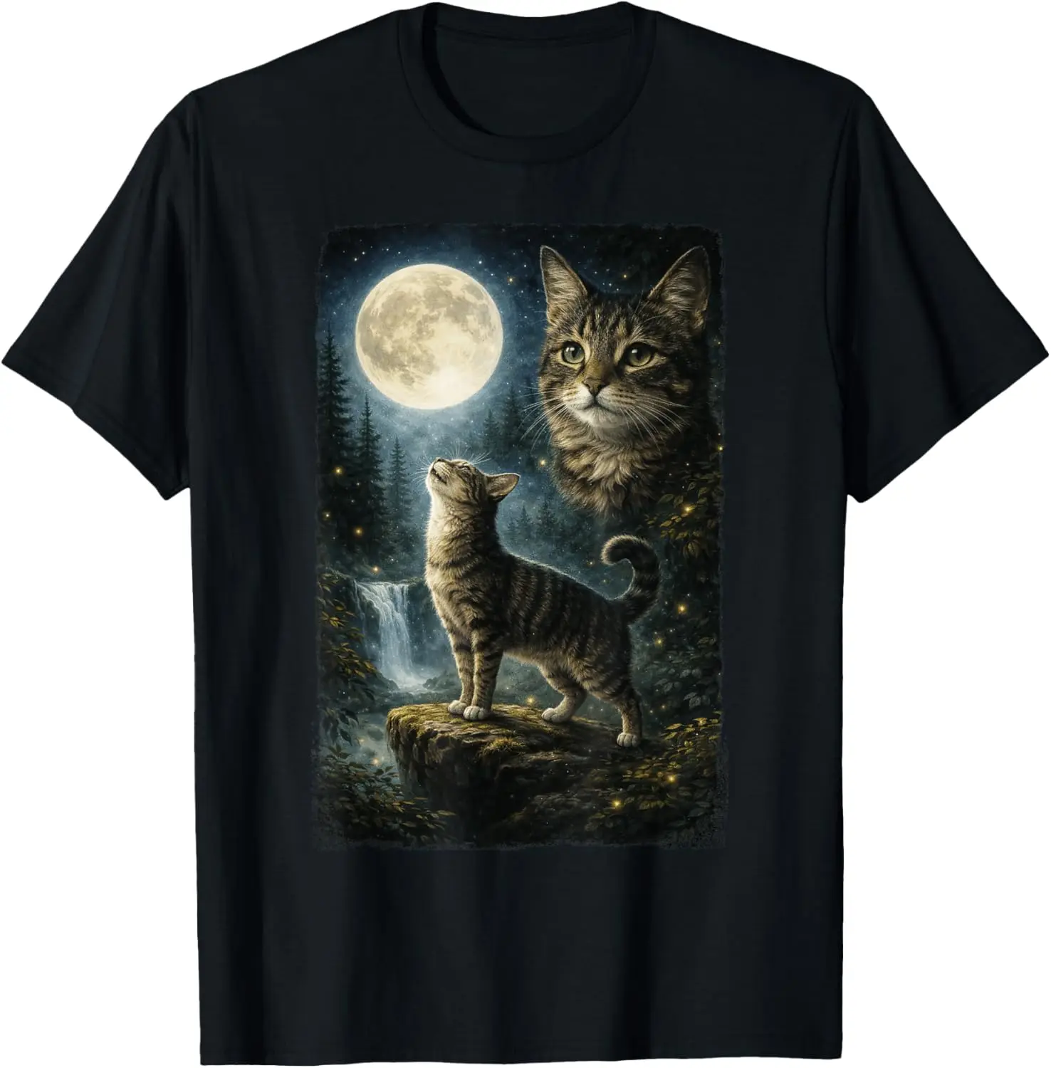 Tsundere Cat Drinking Coffee Reader Selective Hearing Impaired T-Shirt