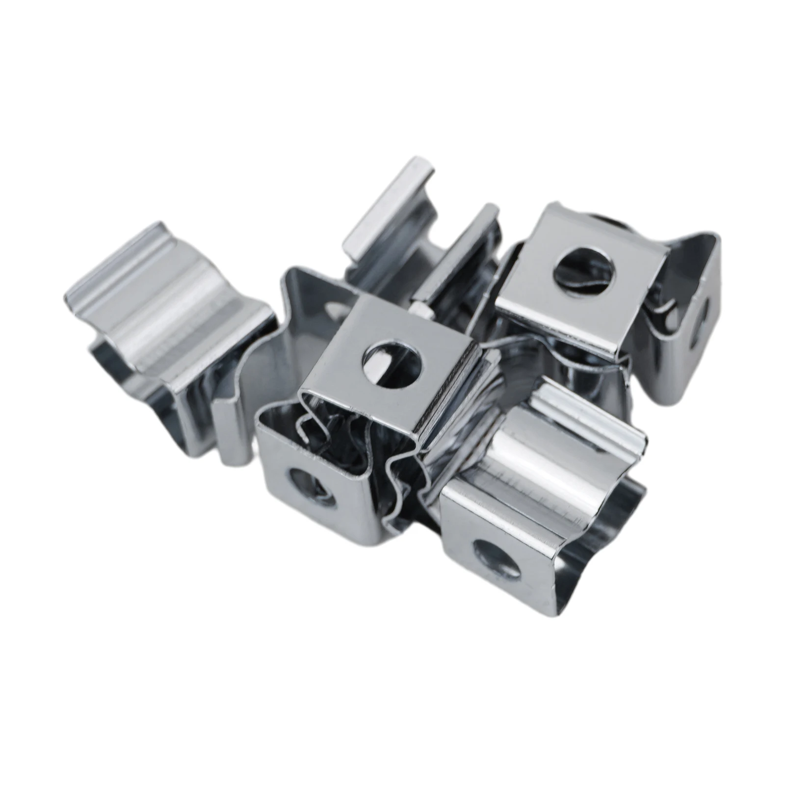

10PCS SPRING TERRY CLIPS OPEN TYPE SPRING STEEL TOOL CLIPS HEAVY DUTY For Garages Shacks Courtyards Cabinets Home Hardware