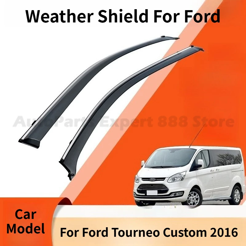 

Дефлекторы окон (ветровики) для Ford Tourneo Custom 2016: Защита от дождя и ветра, накладки на окна