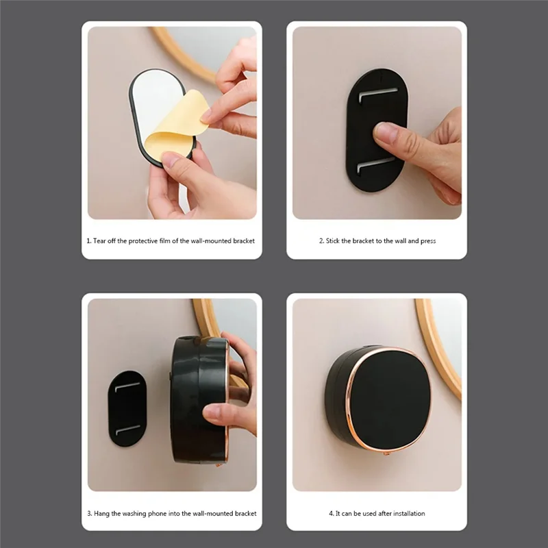 AC93-LED 温度表示壁掛け自動泡ソープディスペンサー赤外線センサー電動液体フォーマーマシンディスペンサー