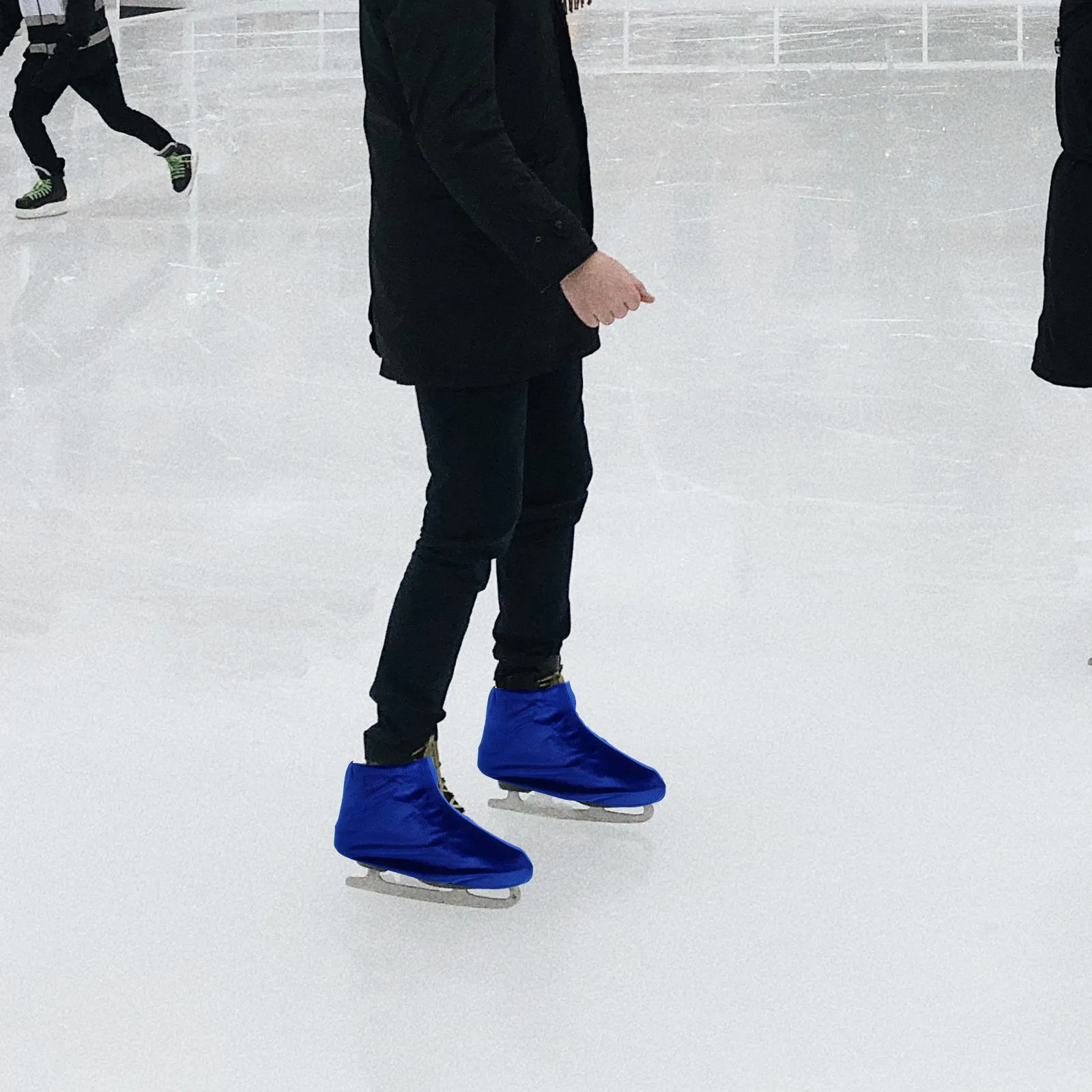 

1Pair Skating Boot Covers Polyester Wear-Resistant Ice Skates Protectors Portable Protective Boot Covers for Figure Hockey