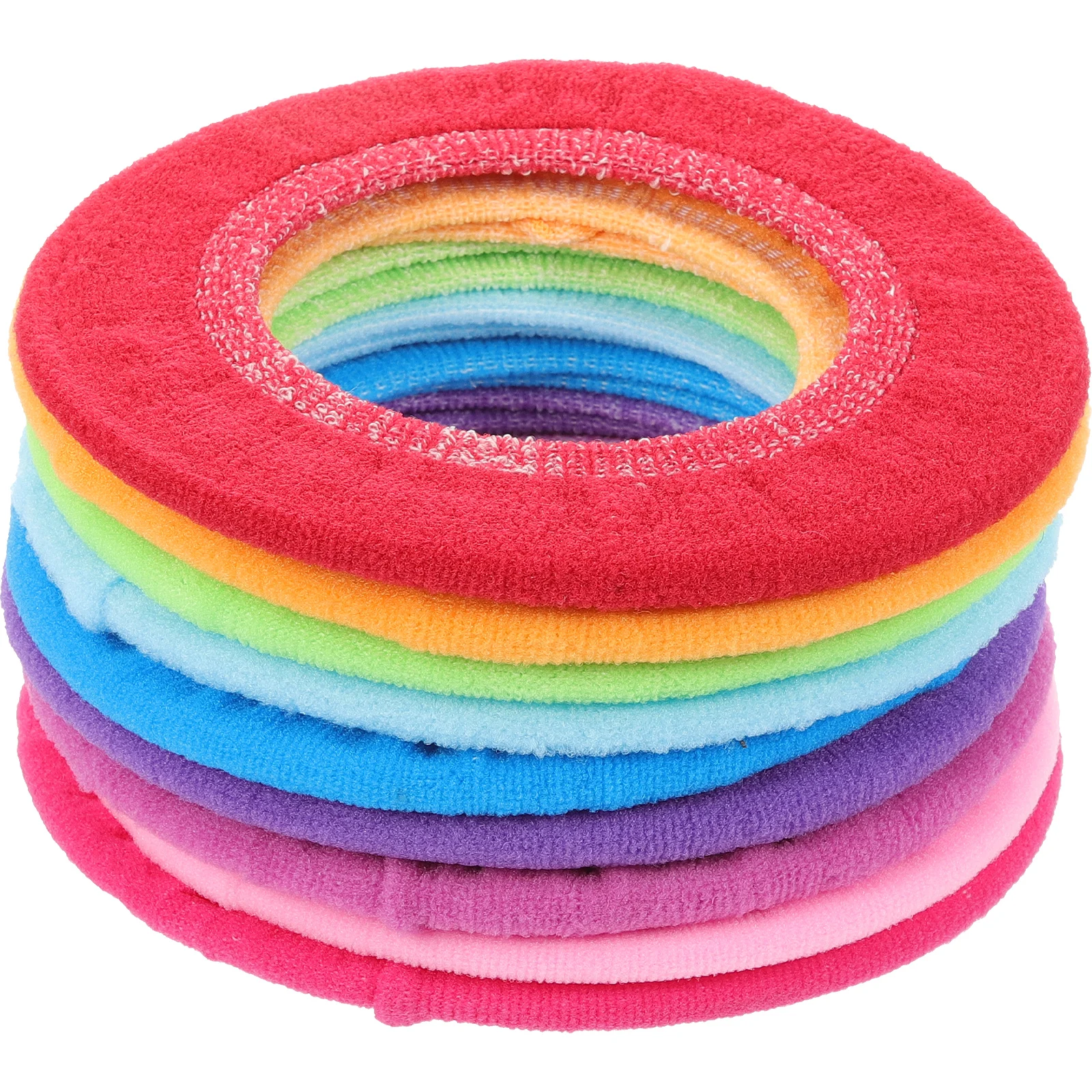 

9pcs Toilet Seat Cover Thickened Soft Washable Cushions 9 Colors Bathroom Accessories Polypropylene Warm Pad Reusable Elastic