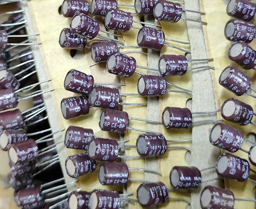 20pcs/lot Original Japanese ELNA 16V 4.7UF CE-BP 5x5mm aluminum electrolytic capacitor free shipping