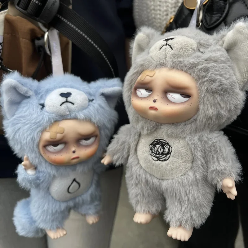 جديد النوم Grumpipi سلسلة صندوق أعمى Kawaii الفينيل العصرية معكرون اللون حقيبة قلادة ديكور جمع نموذج حقيبة أعمى هدية عيد ميلاد
