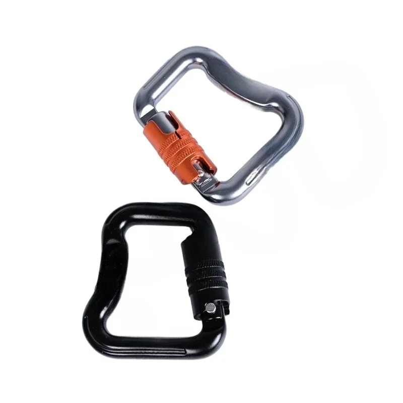 Aerial work safety equipment Outdoor paragliding Automatic main lock Mountaineering buckle Climbing anti-fall