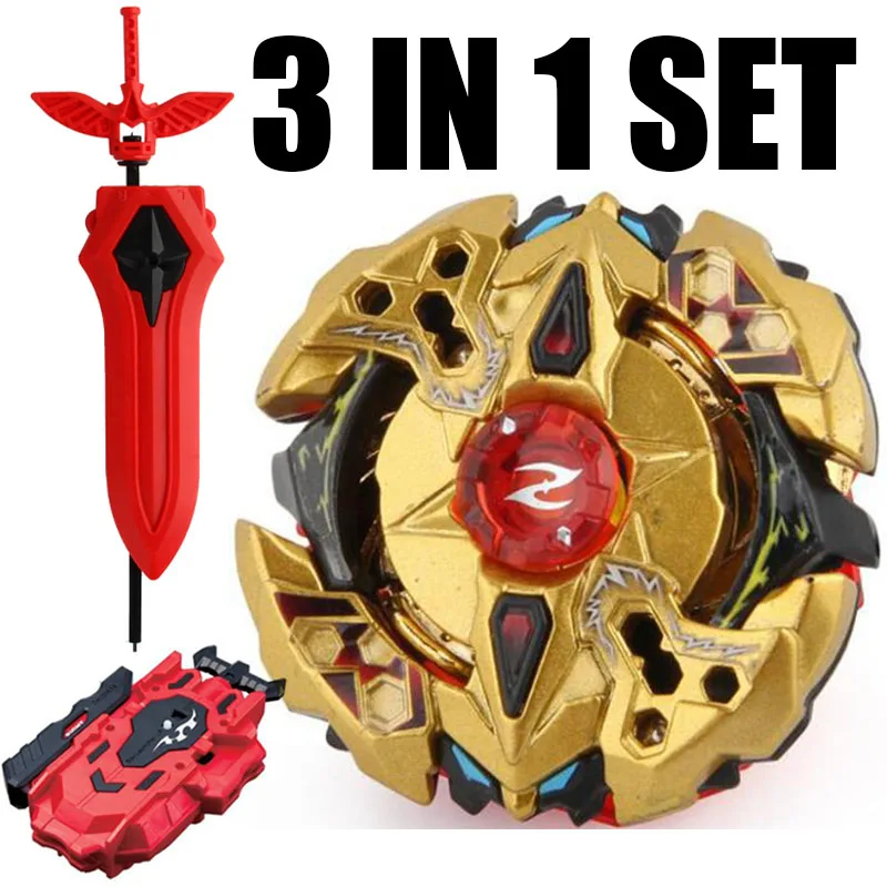 B-X TOUPIE BURST BEYBLADE Spinning Top B97 B48 B111 B86 B92 B100 B901 spinning tops NEW Sword Launcher LR RED LAUNCHER