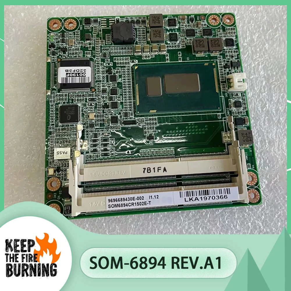 

For ADVANTECH Industrial control motherboard SOM-6894 Rev.A1
