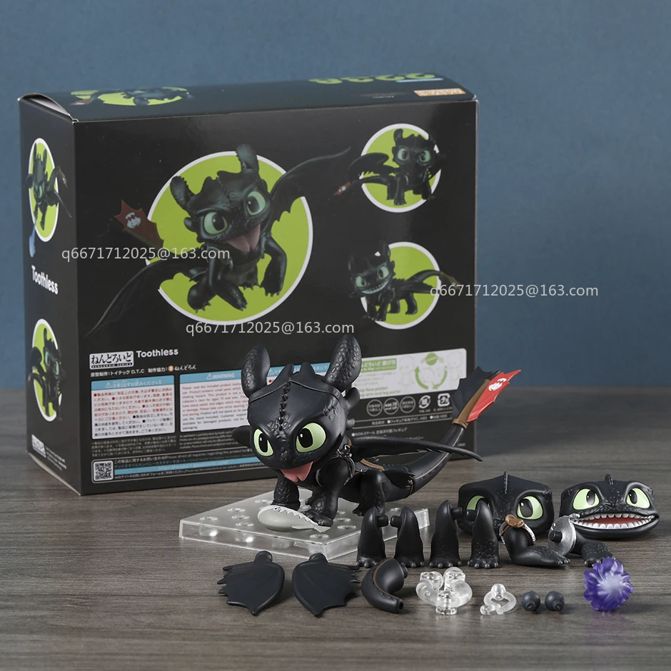 

New Toothless Assemble Change Face Action Figure Doll Toy Gift