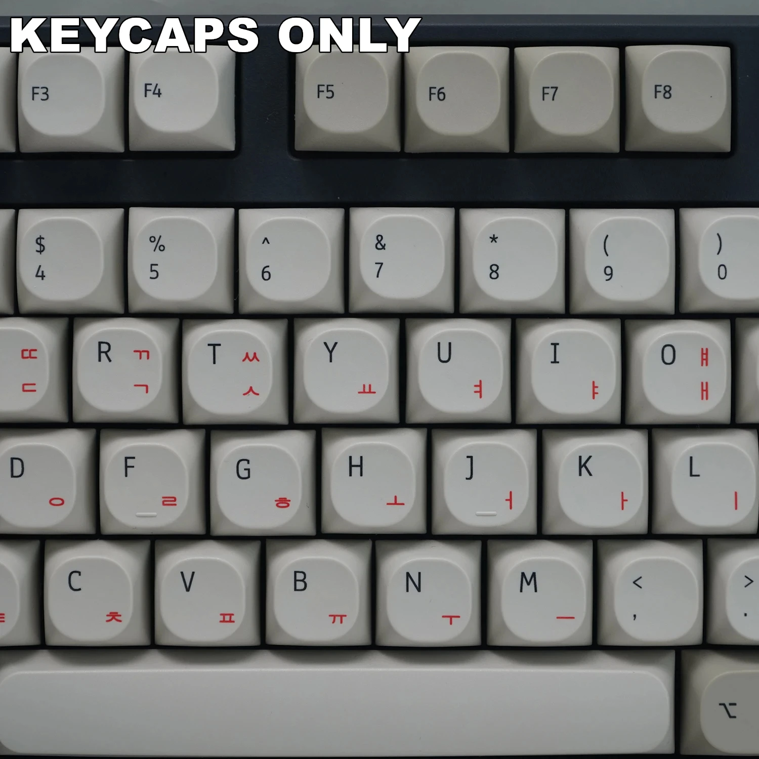 Kit Keyboard mekanis, 131 kunci Retro OG PBT MA Korea Keycap tersublimasi Set untuk Mx Cherry Gateron saklar