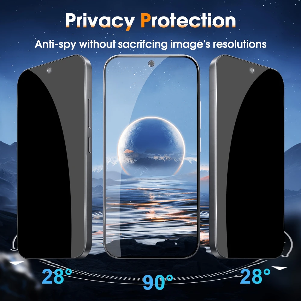 NNBILI 4 Buah Pelindung Layar  - Privacy Screen Protector ulasan dan harga