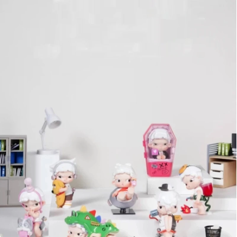 Preventa por 30 días JUAN Crazy Office una guía del punto de rotura serie Caja ciega Caja misteriosa Caja Caja muñecas regalo escritorio