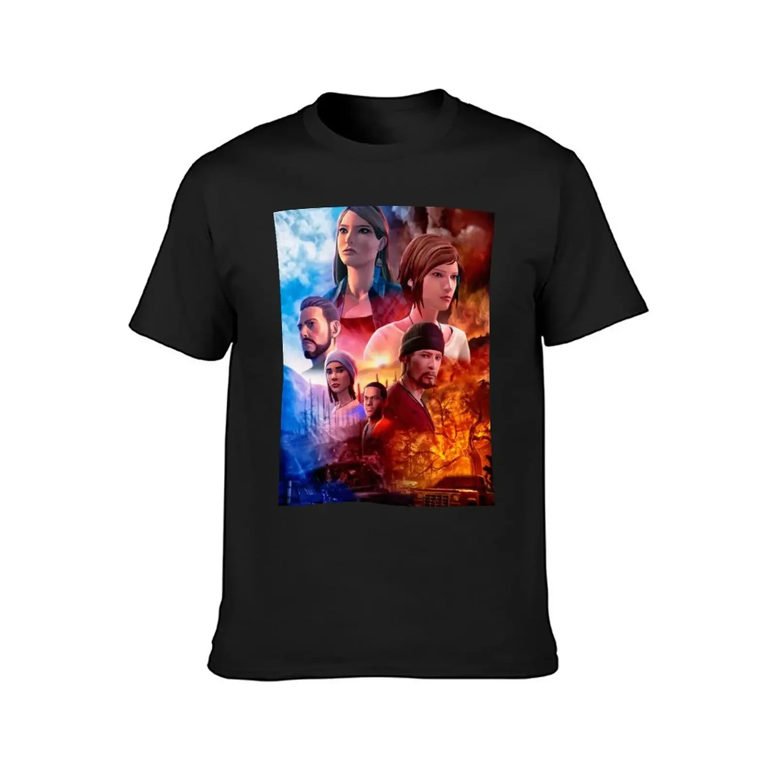 Life is Strange: Before the Storm - Cinematic Movie Poster (No Text) T-Shirt new edition for a boy slim fit t shirts for men