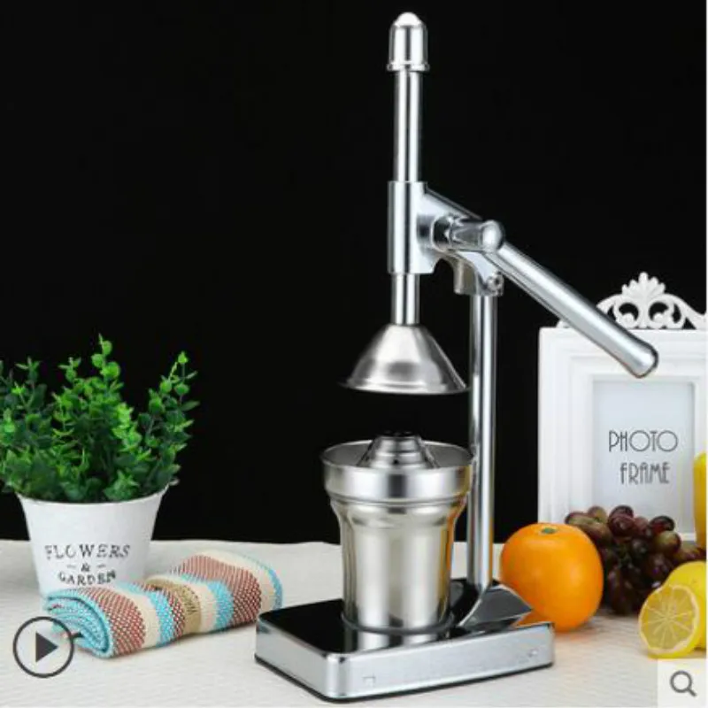 Instrukcja sokowirówka sok pomarańczowy wyciskarka ze stali nierdzewnej cytryna Citrus Press Tools wyciskarka do cytrusów kuchnia maszyna do