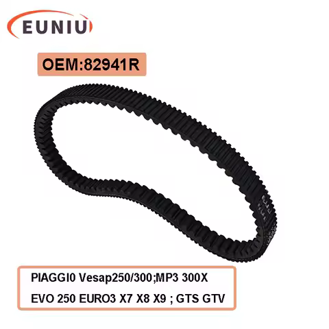 Kevlar 82941R/1G Drive Belt V PIAGGIO Vesap250/300 MP3 300 Aprilia 250 Victoria 300 IE LC X EVO 250 EURO3 X7 X8 X9 GTS GTV