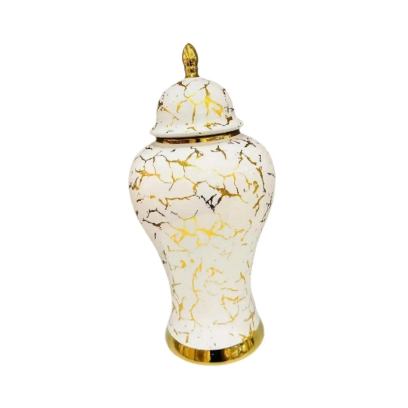 Porcelain Flower Vase Porcelain Ginger Jar Chinese Display Arrangement