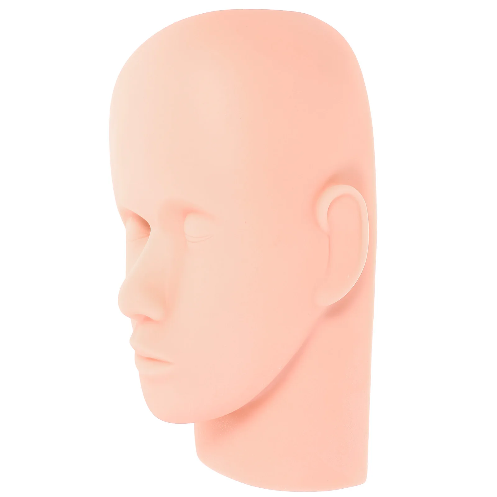 หัวหุ่นสำหรับฝึกต่อขนตา ฝึกแต่งหน้า ทนทาน ใช้ซ้ำได้ สำหรับสาธิตร่างกายมนุษย์ นวด และการสอน