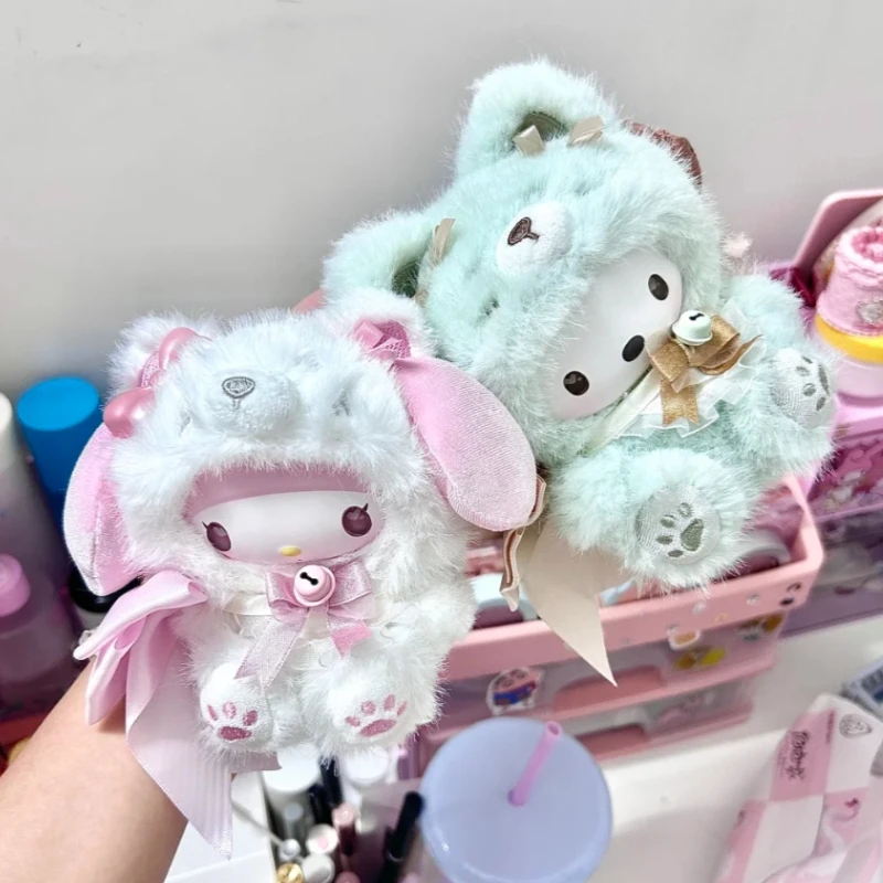 Neu Auf Lager Sanrio Island Fox Plüsch Vinyl Blind Box Serie Ornament Nette Trendy Spielen Zubehör Halloween Geschenke Für Freundin