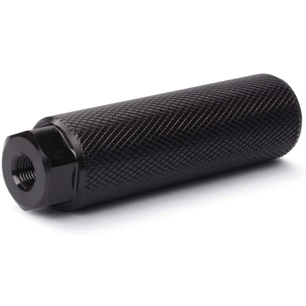 1Pair Bike Footrest Lever High Hardness Sturdy Mountain Bike Accessory Practical Design Easy Install Black Footrest Lever