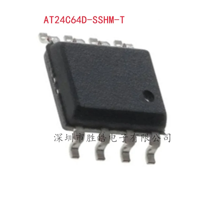 

(5PCS) NEW AT24C64D-SSHM-T AT24C64D 64DM 64DMY SOP-8 Storage Integrated Circuit AT24C64D-SSHM-T