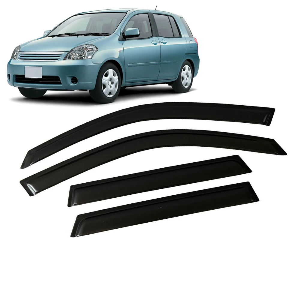 

For TOYOTA RAUM 1997-2018 Car Side Window Visor Sun Rain Guard Shade Shield Shelter Protector Cover Frame Accessories