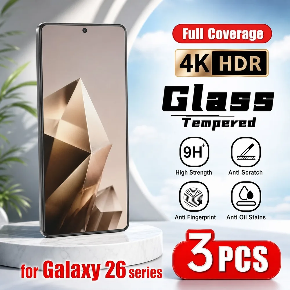 3PCS Privacy Tempered Glass For Samsung Galaxy S26 Ultra S26+ S26 Anti Spy Screen Protector For Samsung Galaxy S26 FE S25 Ultra