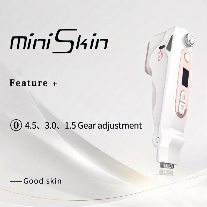 HIFU Beauty Handheld Device For Facial Lifting, Thinning Fine Lines, Brightening The Skin, Mini Beauty Device view 3