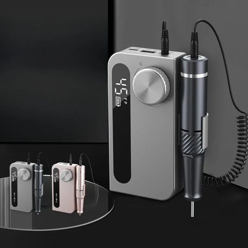 

polisher Portable rechargeable storage model remover polisher Nail polisher Two-in-one