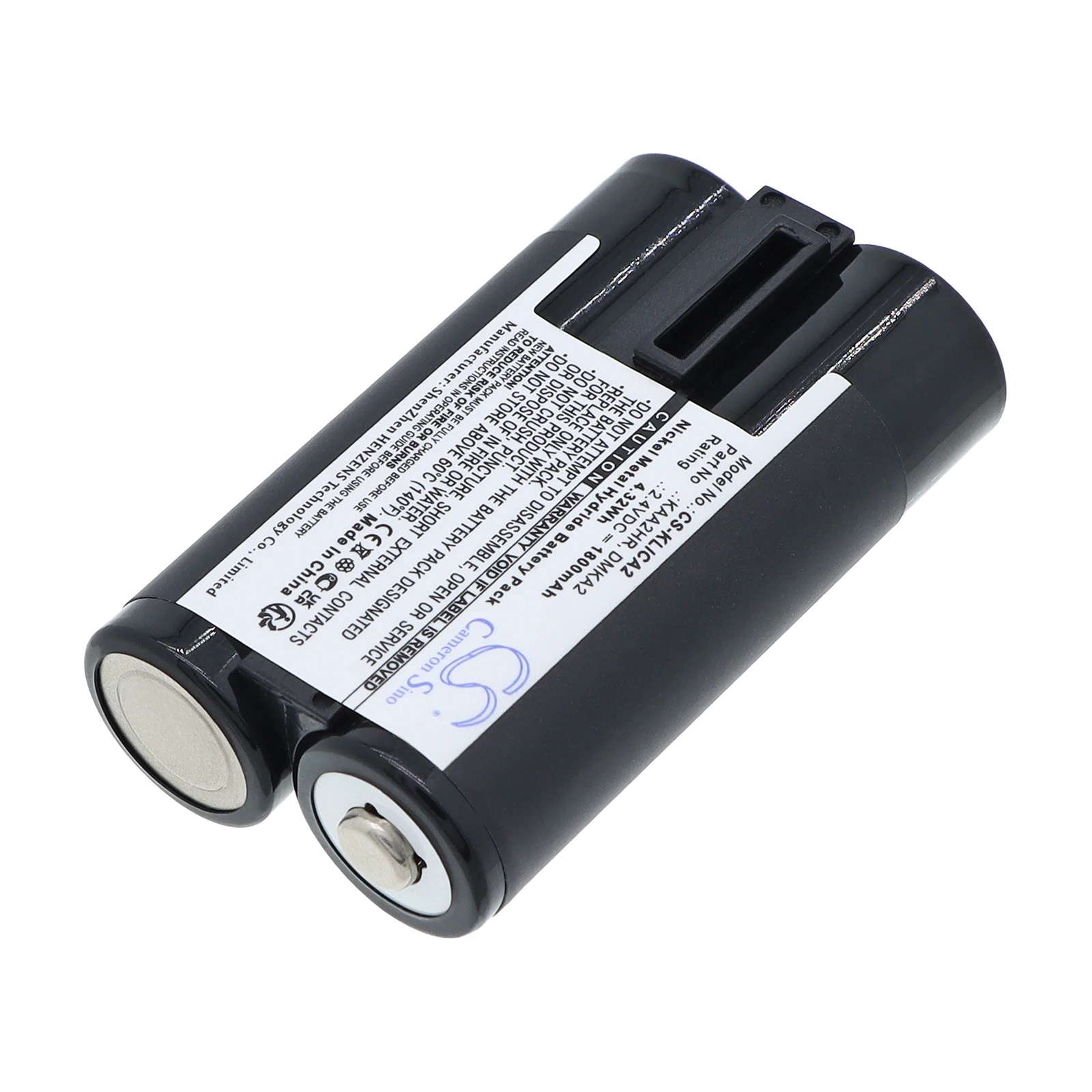 Battery for Fujifilm,Panasonic Instax Mini 7,FinePix S7000,FinePix S3500,FinePix A210,FinePix E500 (1800mAh) 2.4V