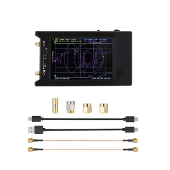 NanoVNA-H4 vector network analyzer 10KHz-1.5GHz MF HF VHF UHF antenna analyzer 4 inch screen network spectrum analyzer