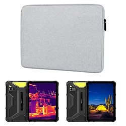 for Ulefone Armor Pad 4 Ultra Thermal Pad 3 Pro Tablet Bag Waterproof Canvas Sleeve Zip Pouch Anti-Scratch Anti-Drop Case