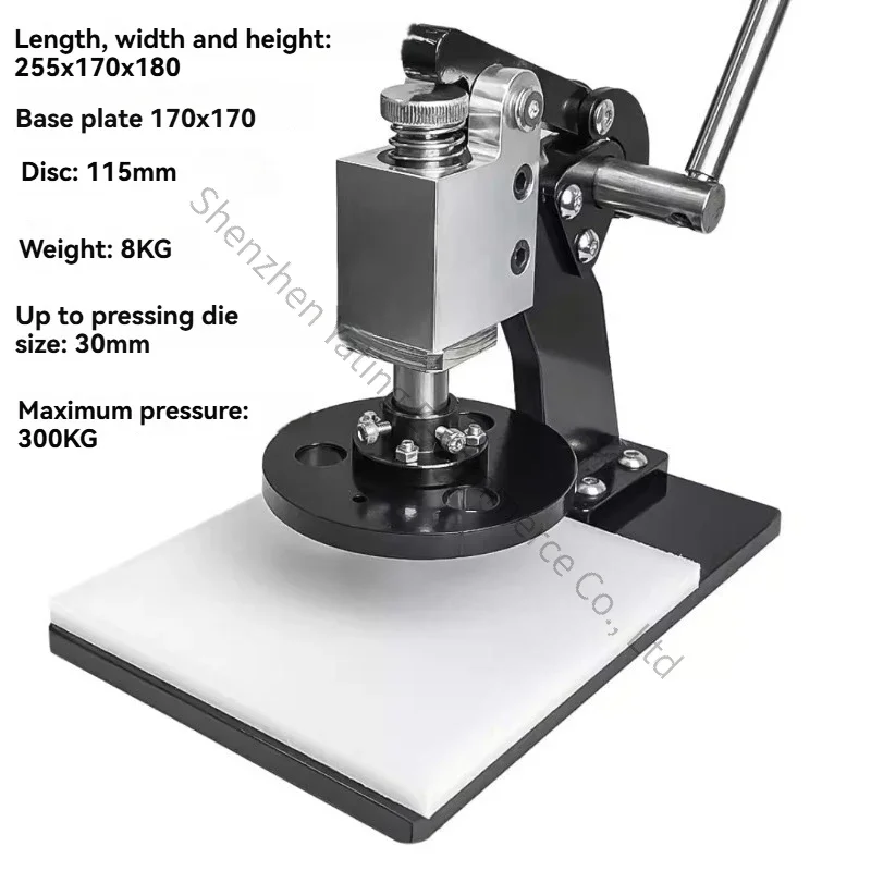 1PC Stamping Machine, Die-cutting Machine, Small Manual Punch, Leather Sample Cutting and Blanking Machine