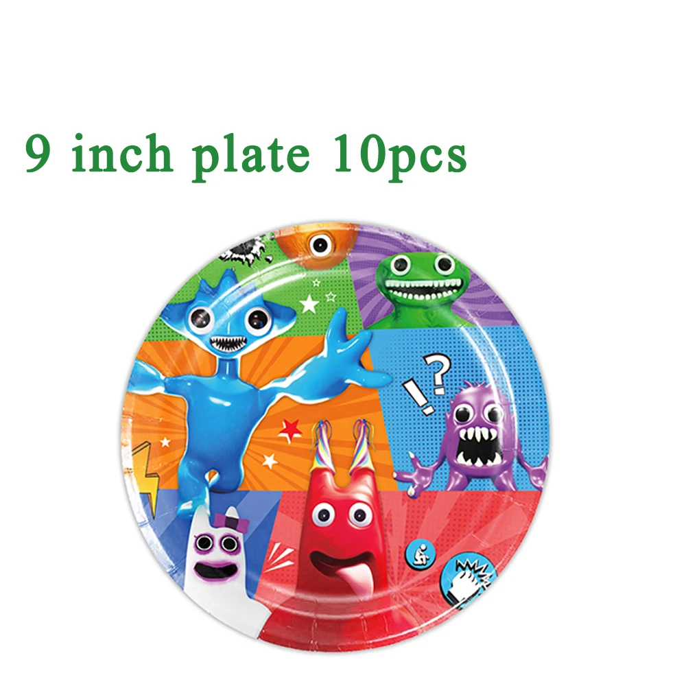 Garten of Banban Theme Birthday Party Decoration Garden Balloon Banner Tableware Baby Shower Photography Background Kid Gift