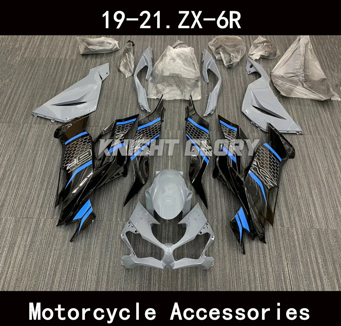 

Полный комплект деталей для мотоциклов, подходит для моделей ZX6R 636, 2019 2020 2021 2022. Комплект крышки кузова. литье под давлением