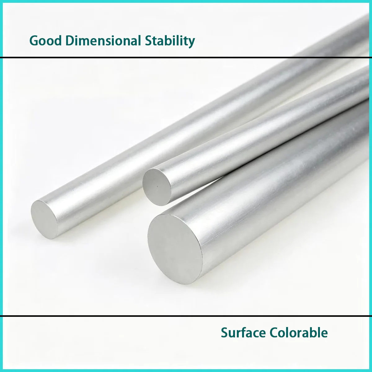 Solid Aluminum Alloy Round Rod 5‑30mm Diameter Metal Bar for Mechanical Shaft Decorative Rod