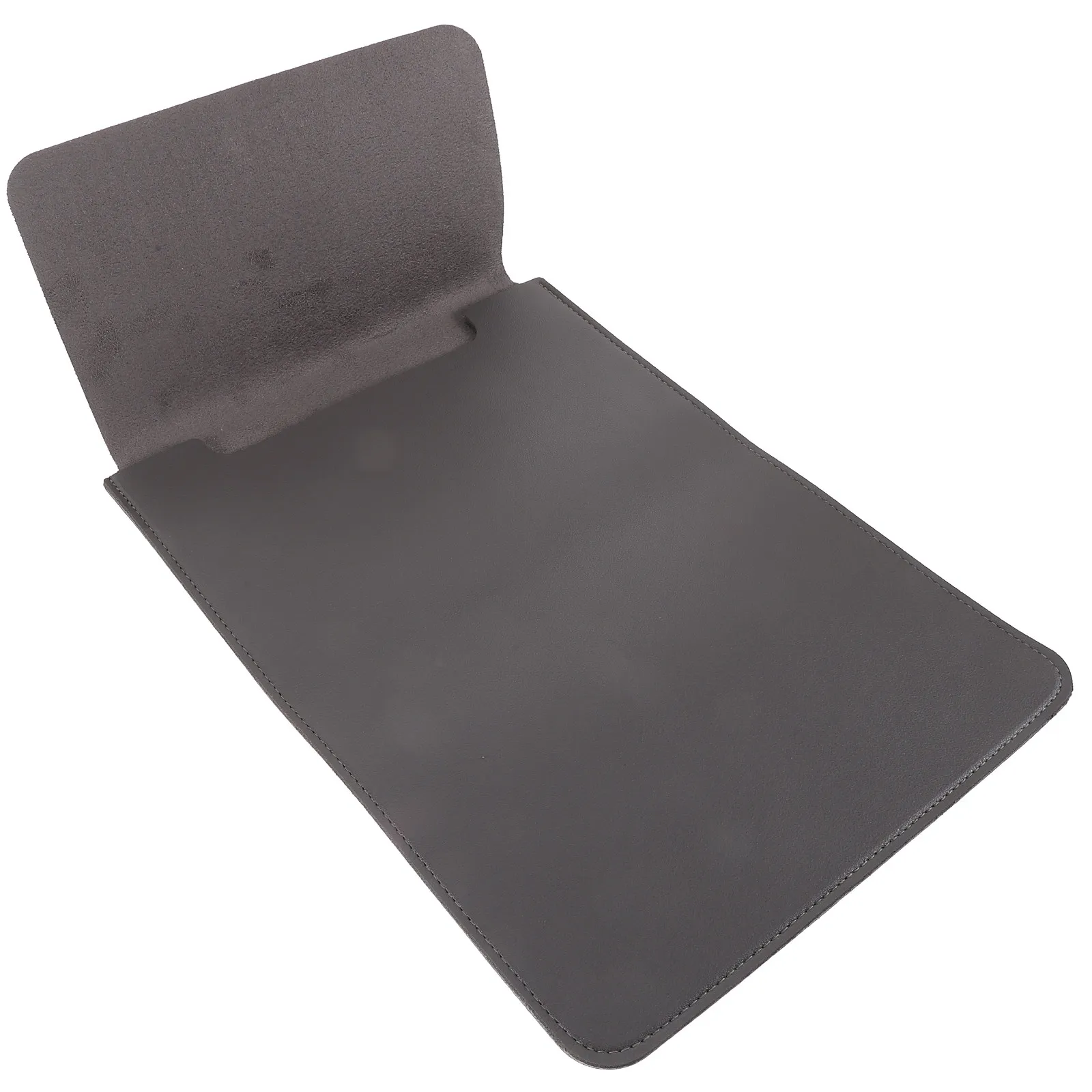 14 Inch Laptop Case Sleeve PU Exterior Soft Flannel Interior Shock Absorbing Laptop Protective Cover for Travel Work