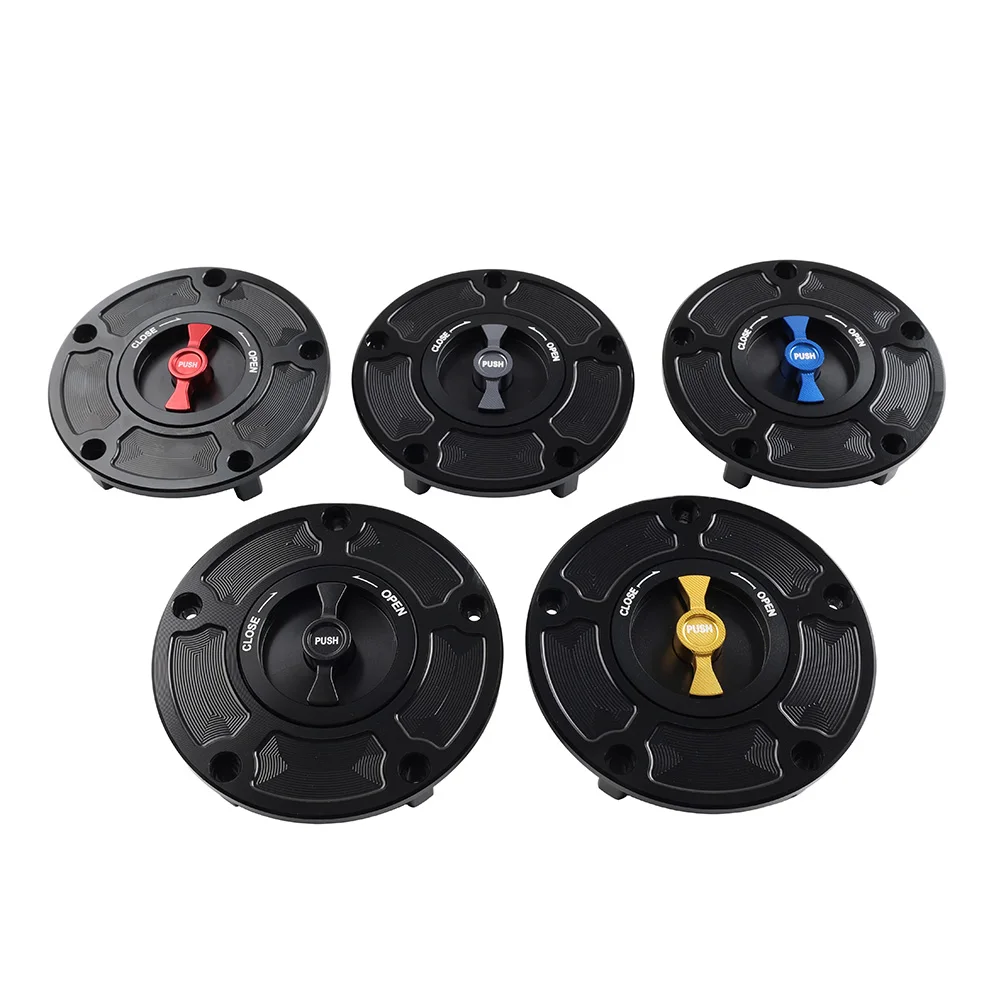 Fuel Gas Tank Cap Keyless For CFMOTO 800MT 650NK 400GT 400NK 450NK 250NK 450SR 250SR with 114 mm Cover 5 holes Style