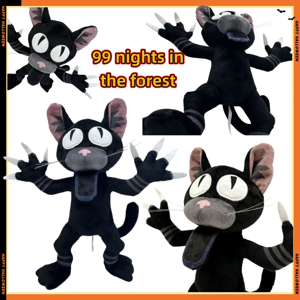 

В наличии: Мягкая игрушка Black Cat 99 Nights In The Forest (99 Nights), милая аниме-кукла, подарок на день рождения и Рождество
