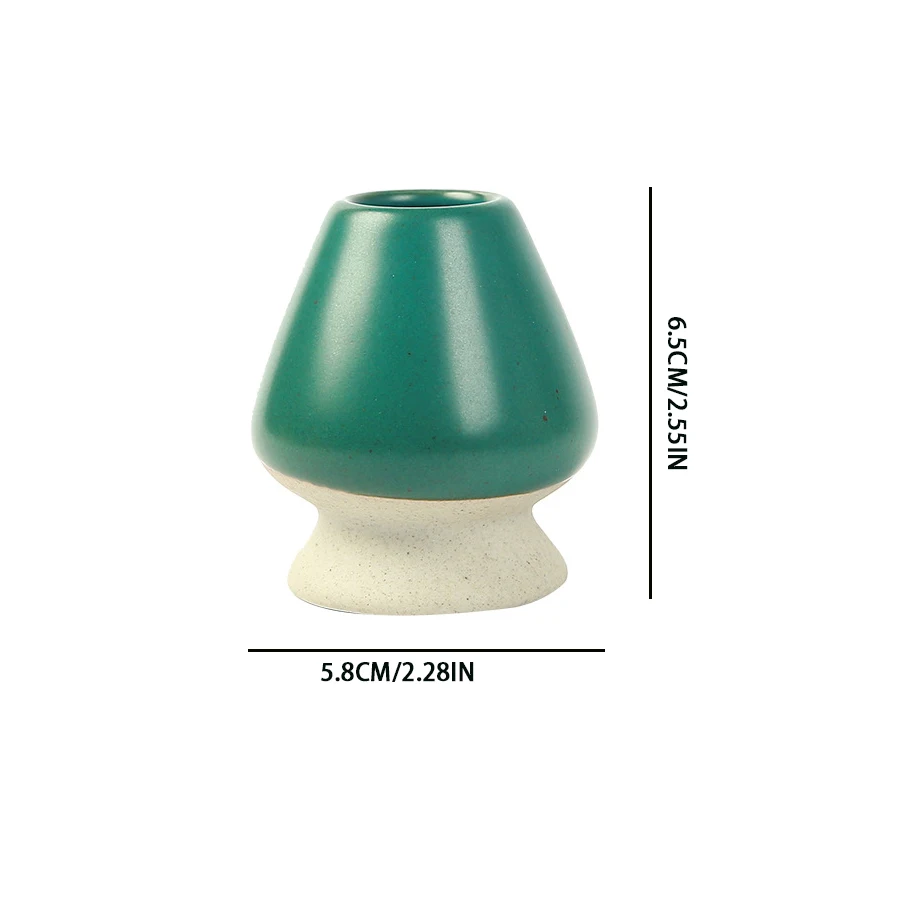 Matcha Tea Whisk Holder Ceramic Holder for Bamboo Matcha Chasen fit for Matcha Chasen Tea Set Accessories