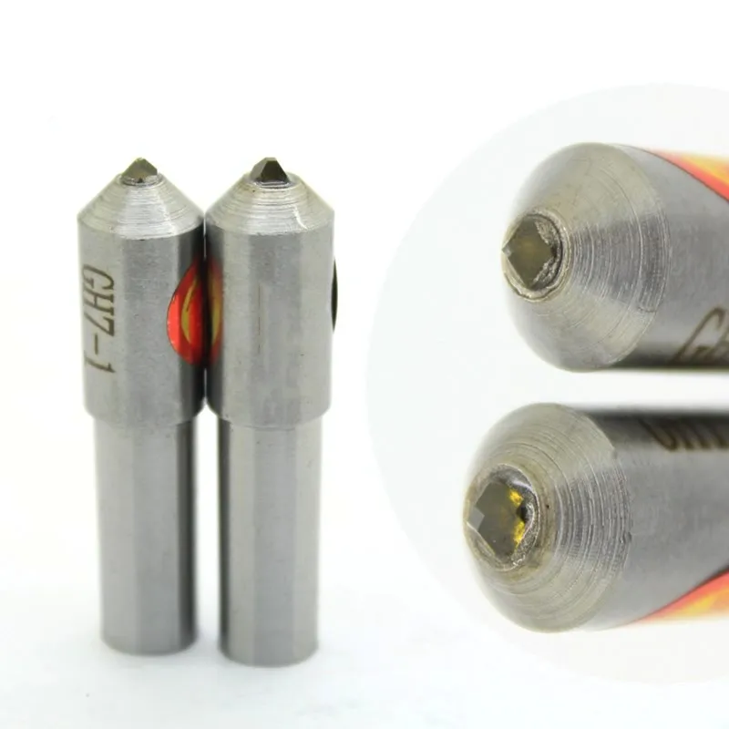 CH7-1 Diamond Grinding Dressing Pen Disc Wheel Stone Dresser Tool Cutter Tapered Tip Repair Parts Abrasive Tools Sharpener 1pc