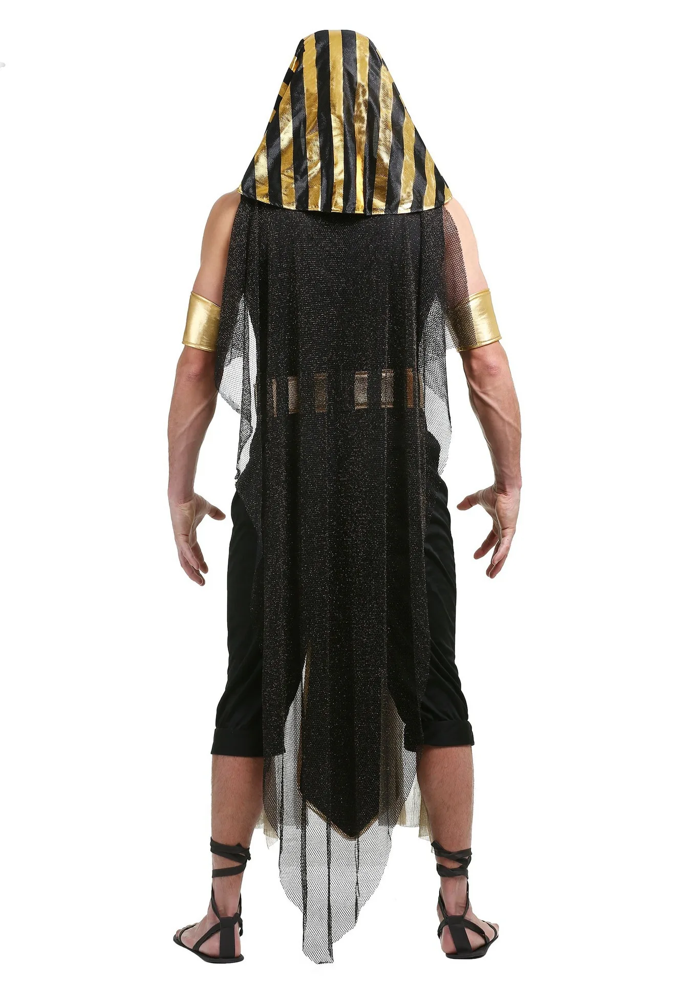 Antico egitto faraone egiziano Costume re Cleopatra regina Cosplay abiti festa di carnevale coppia medievale vestito da festa di Halloween