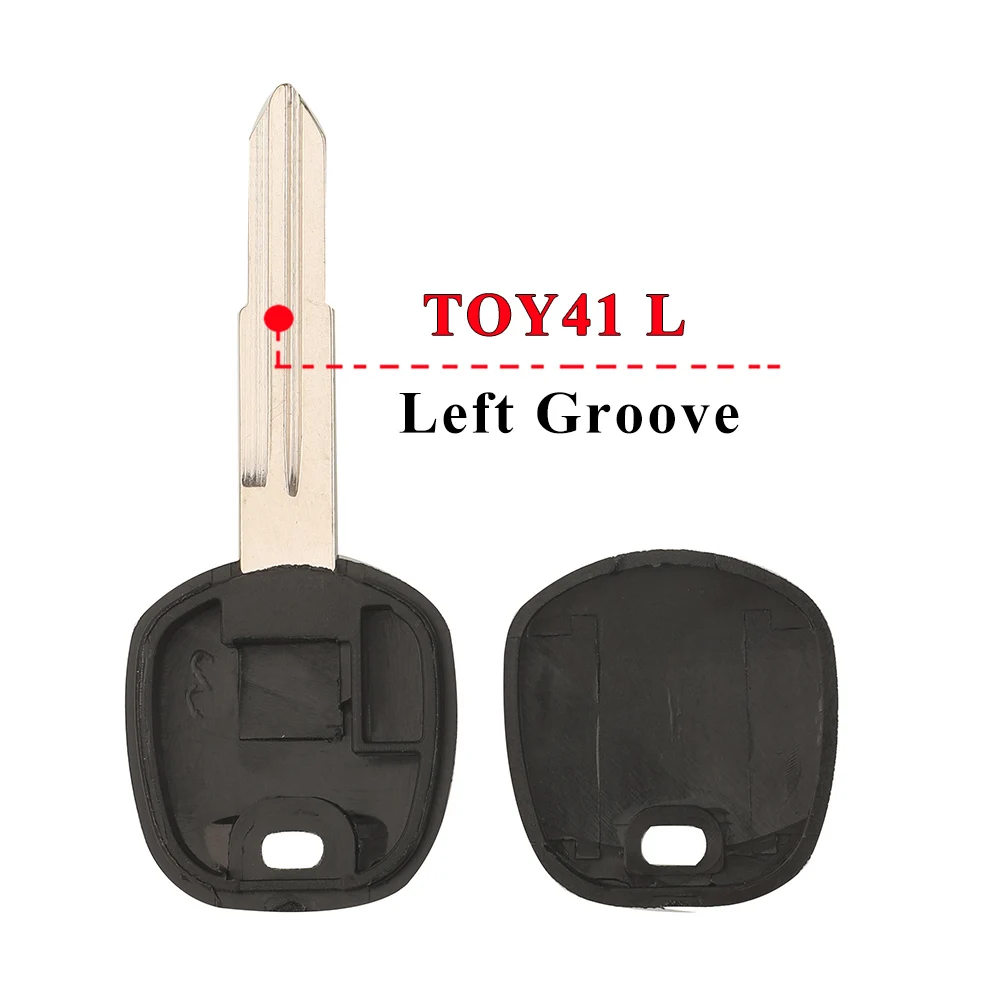 Jingyuqin 10 Stück TOY41/TOY43/TOY48/TOY47/VA2 Blade Auto-Transponder-Schlüsselgehäuse für Toyota Fit Lexus ohne Chip, Ersatzgehäuse – Detail 7