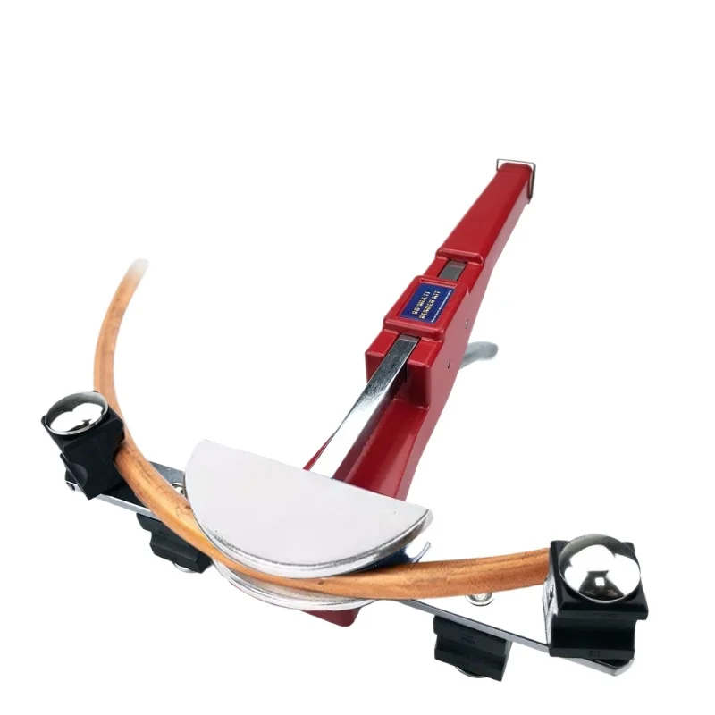 For Combination Bender 6-22mm Silver Aluminum Disc, Manual Ratchet Propulsion with Reverse Bending