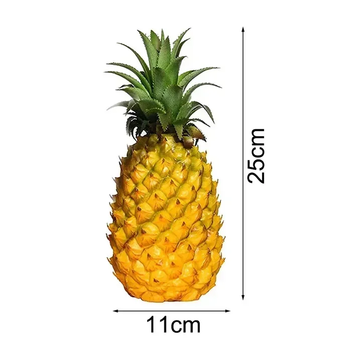 Features Artificial Pineapple Convenience Lifelike Appearance Perfect Beautiful Pineapple Decor Artificial Pineapple