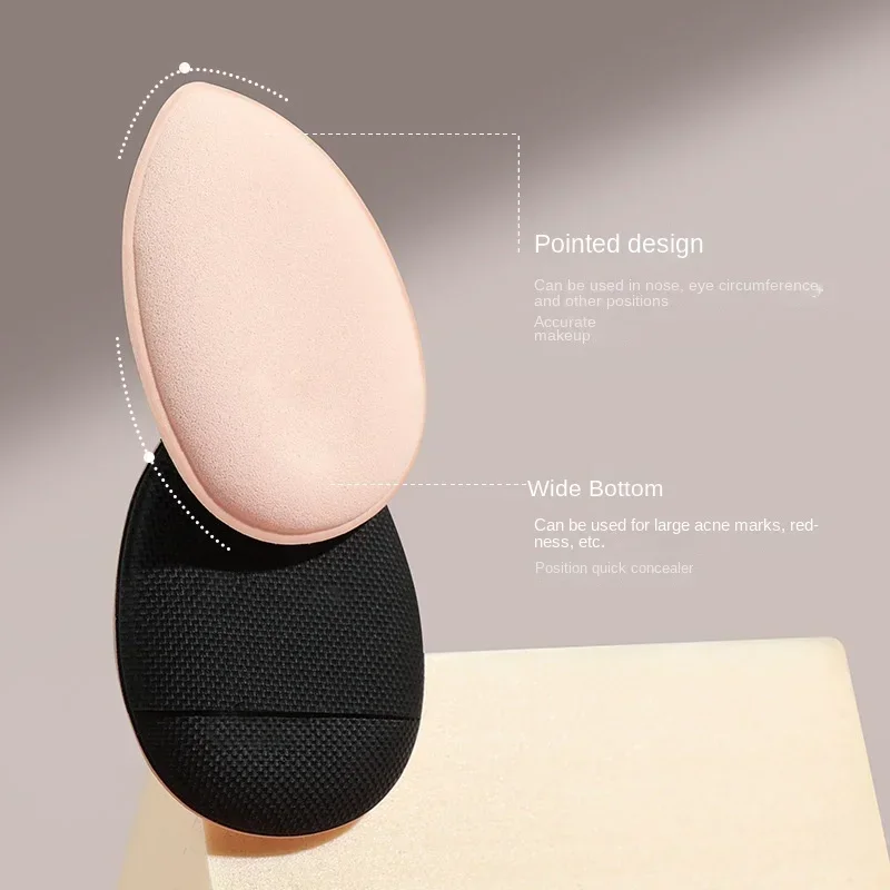 جديد 1/10/20 قطعة إسفنجة مكياج تفاصيل إصبع صغير نفخة الأساس مسحوق الوجه المخفي كريم مزيج أدوات مكياج مستحضرات التجميل
